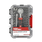 Hyper Tough 40-Piece Socket and Bit Set in Click Fit Case