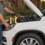 EverStart Maxx 1000 Peak Amp Jump Starter with 120 PSI Compressor, Pivoting LED Light, 3X USB Ports - Image 5