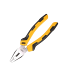Deli 8 Inch Combination Pliers, Black/Yellow