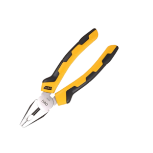 Deli 8 Inch Combination Pliers, Black/Yellow