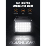 AVAPOW 3000A Jump Starter with Air Compressor, 12V Car Battery Jump Starter（9.0 Gas/6.5L Diesel）with Force Start Function, 160 PSI Car Battery Charger Booster with 60W Fast Charging - Image 7