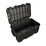 Hyper Tough Hyper Stack Middle Tool Storage Chest – Heavy-Duty, Stackable Organizer