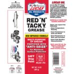 Lucas Oil Red N Tacky Grease - 14 Ounce Tube - Image 2
