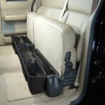 DU-HA Underseat Storage Gun Case for 2004-08 Ford F150 Supercab/SuperCrew (Black) - Image 3
