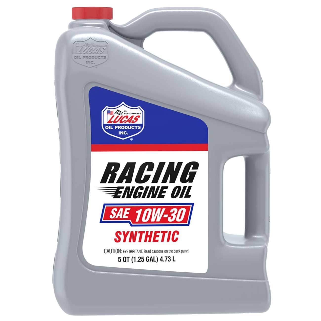 cut-11079 Lucas Oil Synthetic SAE 10W-30 Racing Motor Oil - 5 Quart - Image 1