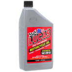 Lucas Oil Synthetic SAE 20W-50 Motorcycle with Moly - 1 Quart