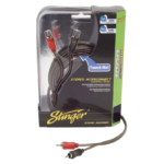 STINGER 6FT 1000 SERIES 2CH COAXIAL RCA