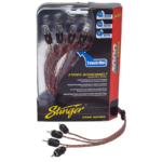 STINGER 17FT 4000 SERIES 4 CHANNEL RCA'S DIRECTIONAL TWISTED