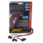 STINGER 17FT 4000 SERIES 6 CHANNEL RCA'S DIRECTIONAL TWISTED