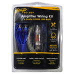 STINGER 4GA COPPER 1200W COMPLETE AMPLIFIER INSTALLATION WIRING KIT