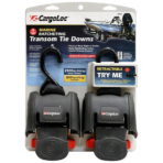 CargoLoc Ratcheting Tie Down - Strap 2" x 43" x 2500lbs Transom (Pair)