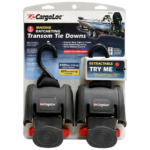 CargoLoc Ratcheting Tie Down - Strap 2" x 43" x 2500lbs Transom (Pair)