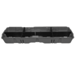 DU-HA Underseat Storage Gun Case for '07-13 Chevrolet/GMC & '07-'14 Heavy Duty Crew Cab (Dark Gray)