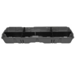 DU-HA Underseat Storage Gun Case for '07-13 Chevrolet/GMC & '07-'14 Heavy Duty Crew Cab (Dark Gray)