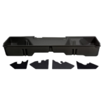 DU-HA Underseat Storage Gun Case '07-'13 Chevrolet/GMC Silverado/Sierra Extended Cab (Dark Gray)