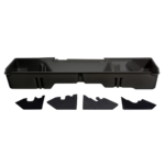 DU-HA Underseat Storage Gun Case '07-'13 Chevrolet/GMC Silverado/Sierra Extended Cab (Dark Gray)