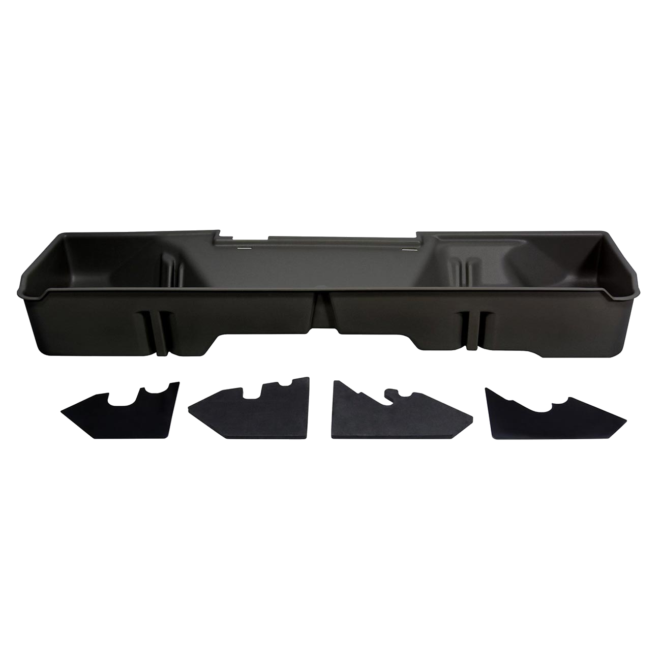 cut-11610 DU-HA Underseat Storage Gun Case '07-'13 Chevrolet/GMC Silverado/Sierra Extended Cab (Dark Gray) - Image 1