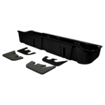 DU-HA Under Seat Storage Fits 09-14 Ford F-150 SuperCrew without Subwoofer Black