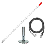 Firestik 2' (61cm) Single Roof Mount "NGP" Kit Complete (White)
