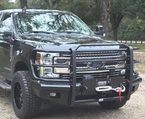 Tough Country Traditional Front Winch Mount TFR2017FW