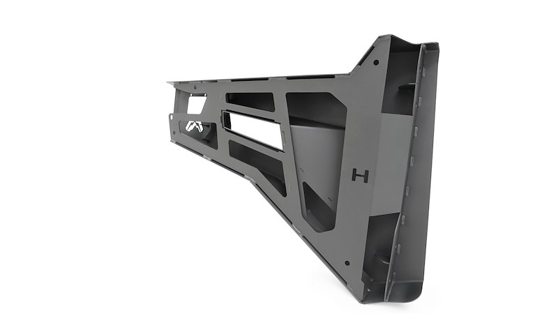 Fab Fours Trail Doors; 2 Stage Matte Black Po TT10301
