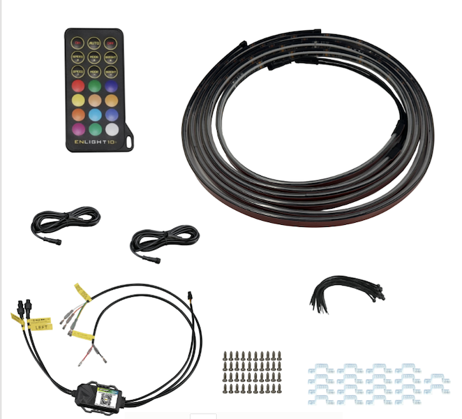 Racesport Lt 76In Running Board Light Kit RSLEDBAR76