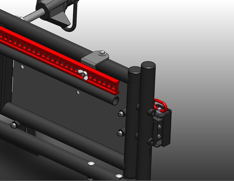 Wilco Offroa Bed Mounted Tire Carriers HL65000B