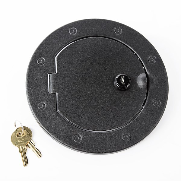 Rugged Ridge Lock Gas Cap Dr Tex Blk 07/16 Jk 1122906