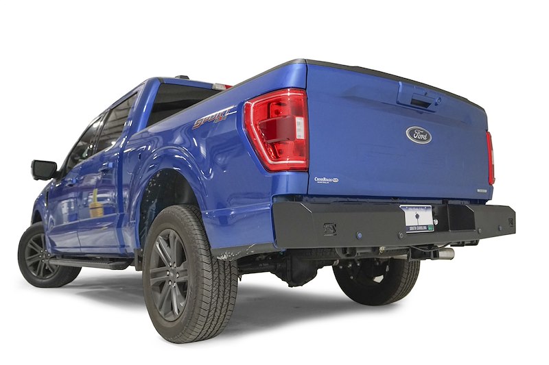 Fab Fours Red Steel Rear Bumper F21RT51501