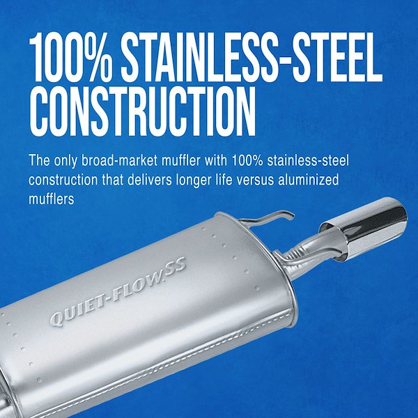 Walker Muffler Assembly Quiet F 56204