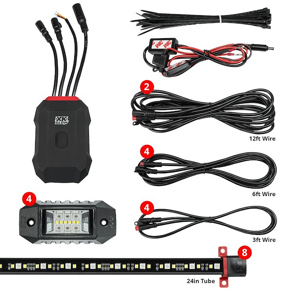 XK Glow Led Underglow Xkalpha Ctrl APCARADV