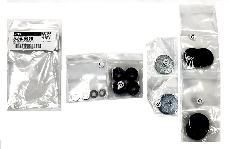 Exposed Rack Jk No Top Spcrs 8009928