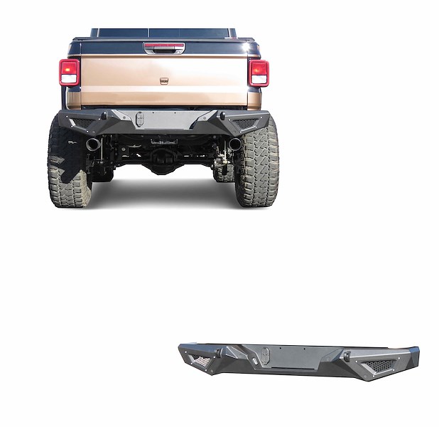 Black Horse Off Road Armour Heavy Duty Rear Bumper ARBJG20