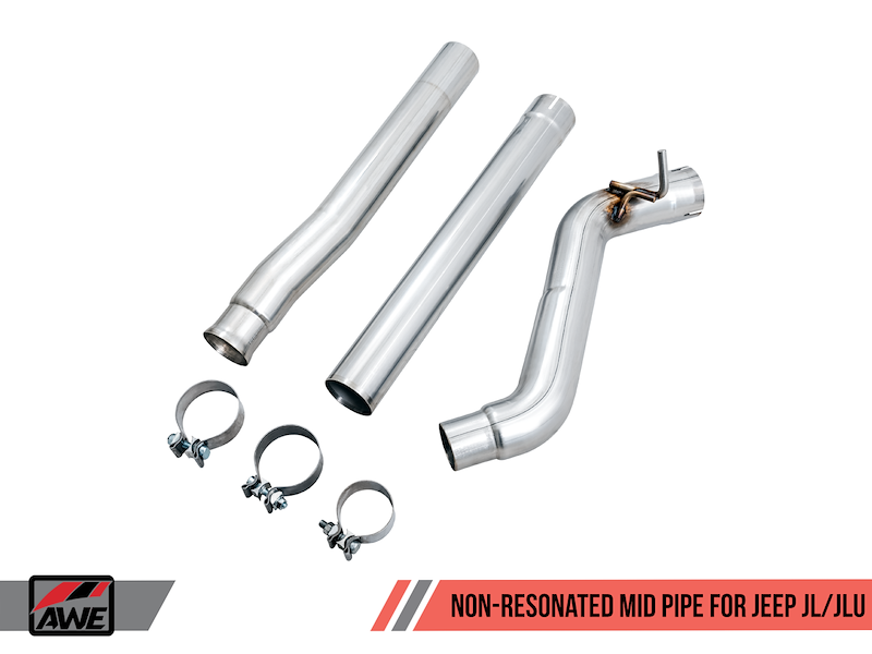 AWE Tuning Awe Non-Resonated Mid Pipe For Jeep 302011001