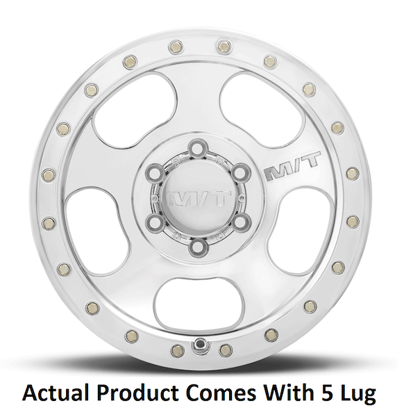 M.t. Wheel 18X9 5X5 4.53 Mt Canyon Pro Polishe 274651