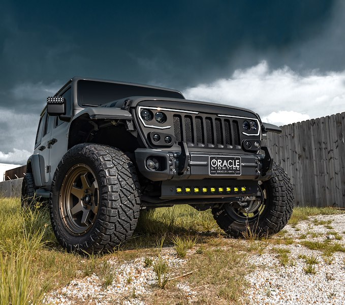 ORACLE Lighting Skid Plate W/Led Jeep Jl/ Jt Clear 5883001