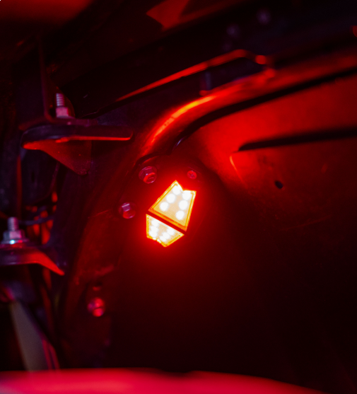 Race Sport Lighting Colortrail 4Pc Rgb+W Rock Light Exp RSDE4