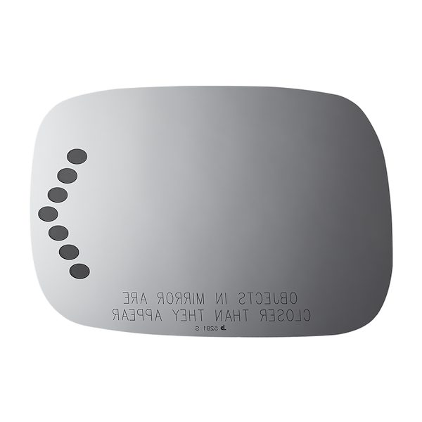 Burco Mirror Side View Mirror W/Signal 5281S