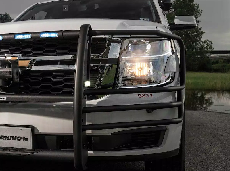 Public Safty Lr Series Push Bumper - (Aluminum) 5165A4L