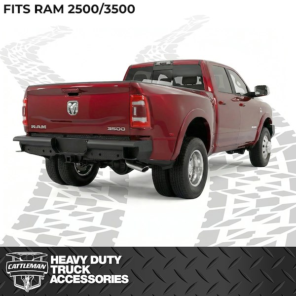 Cattleman Dodge/Ram 7′ Drop Rear Bumper W/ Se 4222S