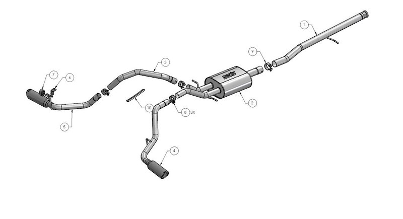 Borla Cat-Back Exhaust S-Type 140545