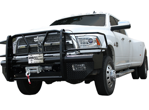 Cattleman Front Bumper With Winch Mount 2370PW
