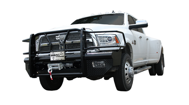 Cattleman Front Bumper With Winch Mount 2370PW