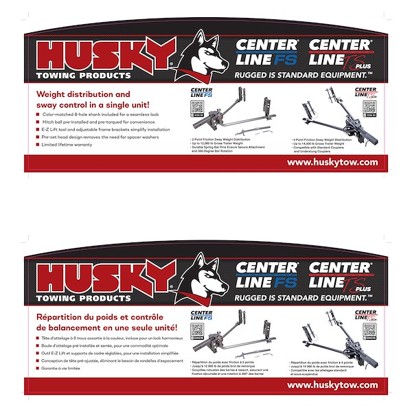 Husky Towing Hus Wd Hitch Header WDHEADER