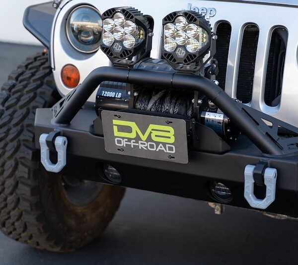 DV8 Offroad Fairlead Mounted Flip-Up License Pl LPBM02
