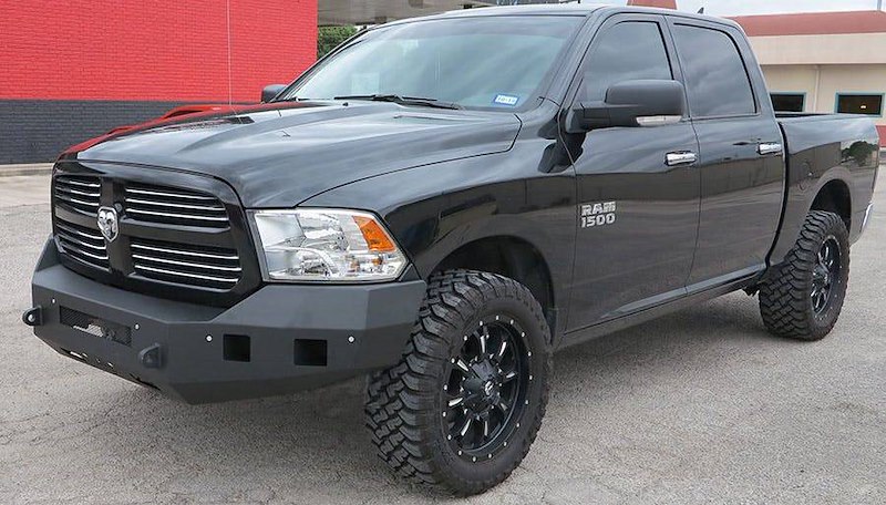 Steelcraft Fortis Front Bumper Textured Black 7112250