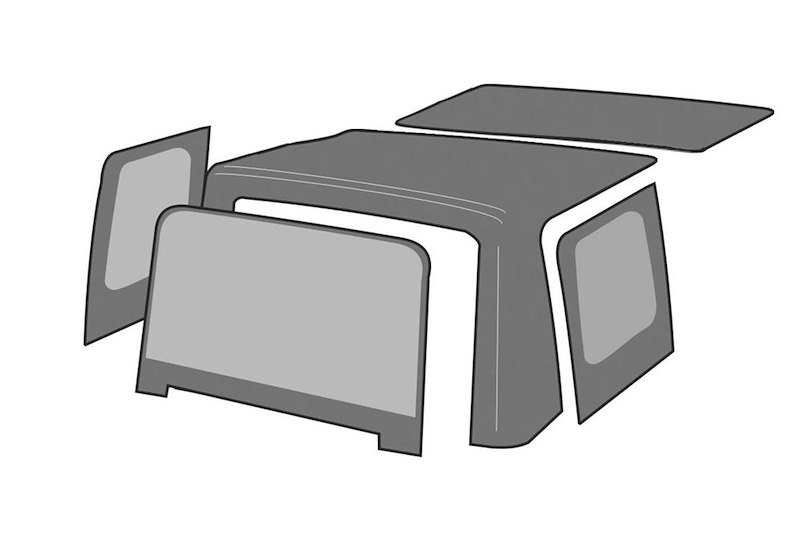 Rampage Soft Top - Bronco 98435