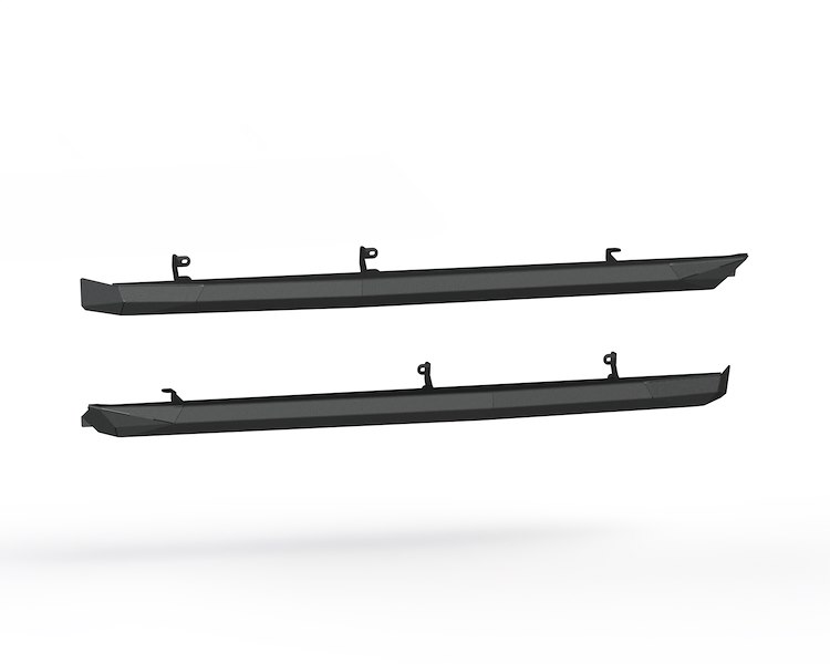 Road Armor Rocker Guards 6213ARG4B
