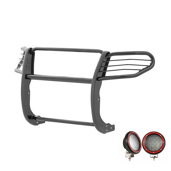 Black Horse Off Road Grille Guard Kit 17FJ28MAFR