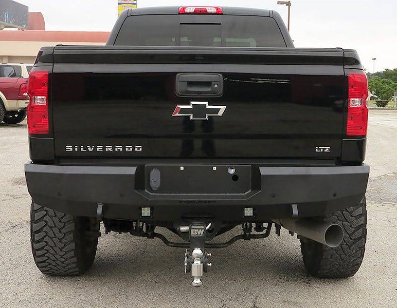 Steelcraft Fortis Rear Bumper Textured Black 7620410
